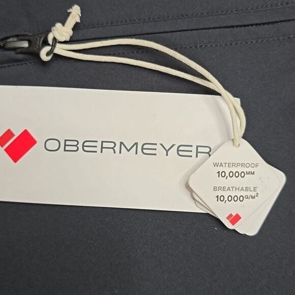 609 NWT Obermeyer Milan Stretch Pant Size 14-Short Black - Picture 7 of 10